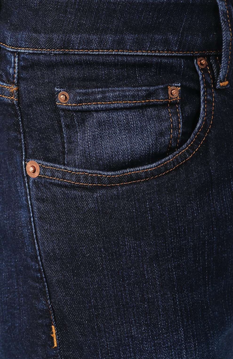 Джинсы прямого кроя HAND PICKED синего цвета по цене 32700 руб., арт. RAVELL0 C 01553-W2, фото 5 Джинсы прямого кроя HAND PICKED, арт. RAVELL0 C 01553-W2, фото 5