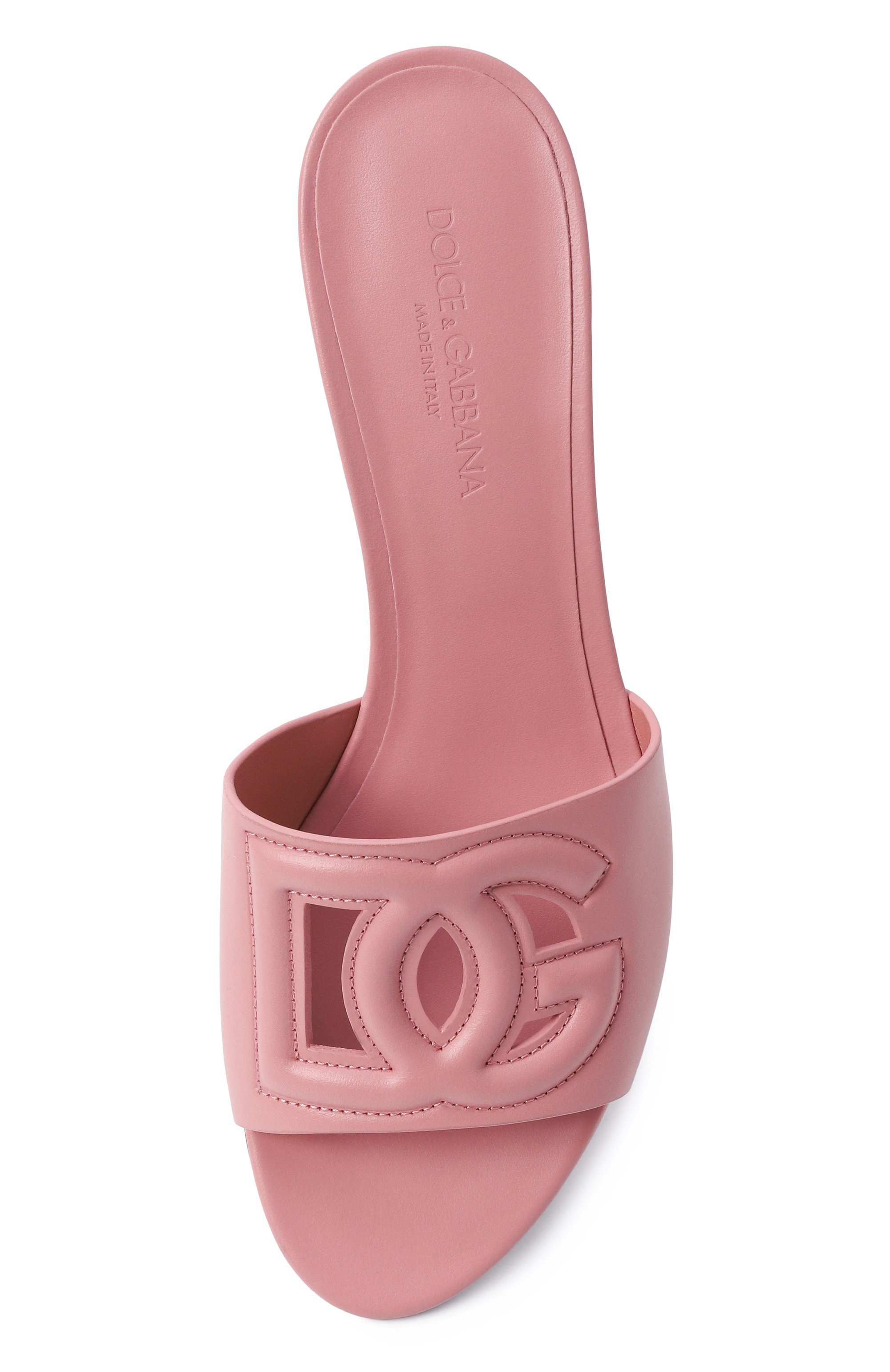 Кожаные мюли bianca 40 DOLCE & GABBANA, арт. CR1755/AY329, фото 6