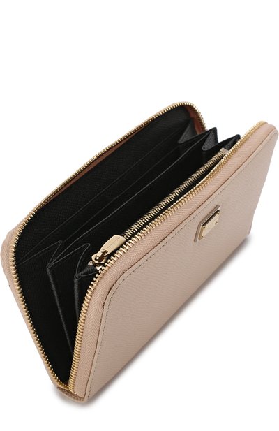 Кожаный кошелек с тиснением dauphine DOLCE & GABBANA, арт. 0116/BI0906/AB472, фото 3