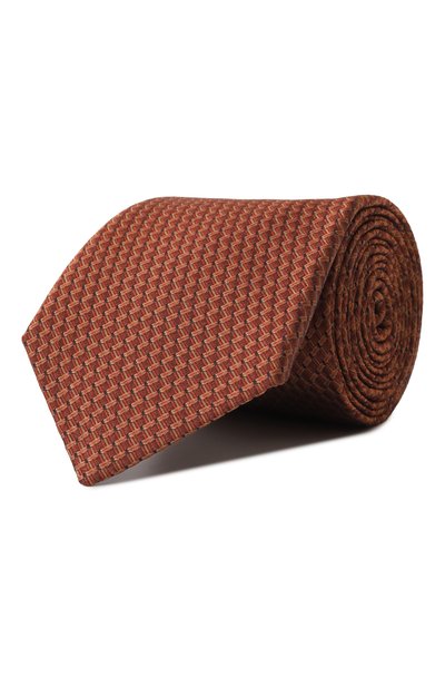 Мужской шелковый галстук CANALI, арт. 18/HJ04176