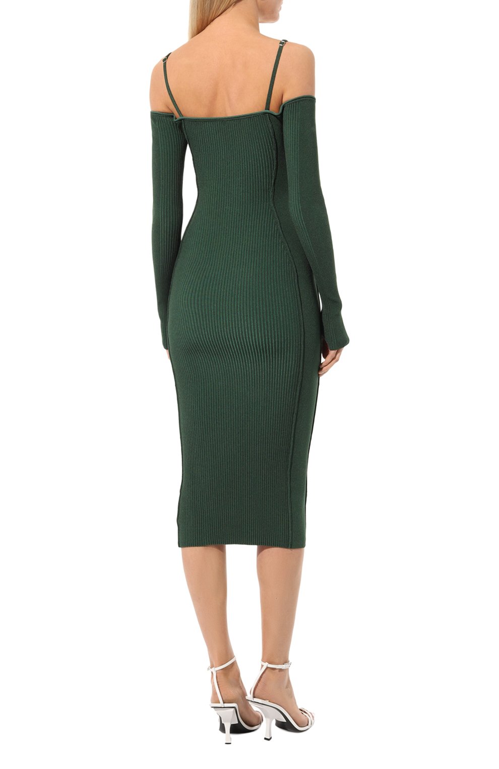 Платье из вискозы JACQUEMUS, арт. 22H/241KN365-2355, фото 4