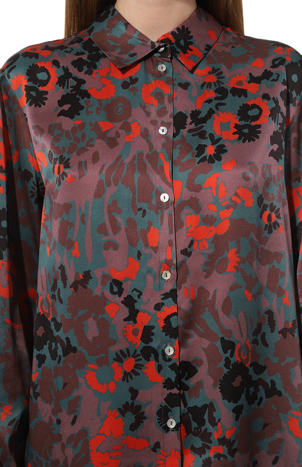 Шелковая блузка ASCENO, арт. AW24_T001F02, фото 5