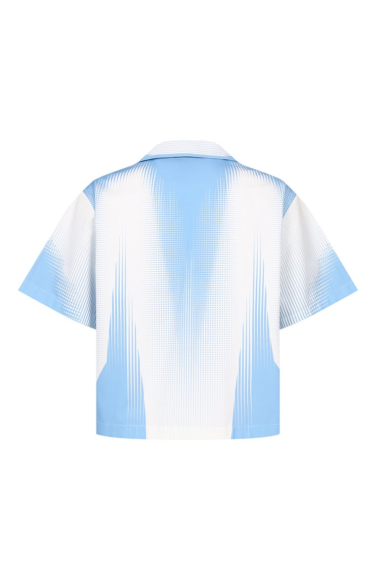 Хлопковая рубашка PRADA, арт. UCS318-1YN2-F0UB3-S-211, фото 2