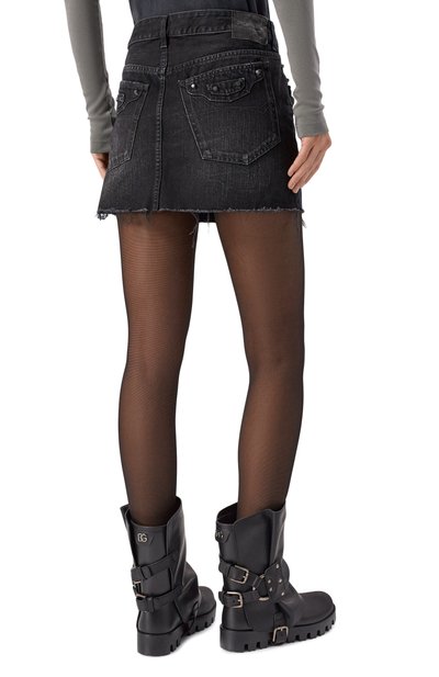 Джинсовая юбка BALENCIAGA, арт. 852324/TTW67, фото 4