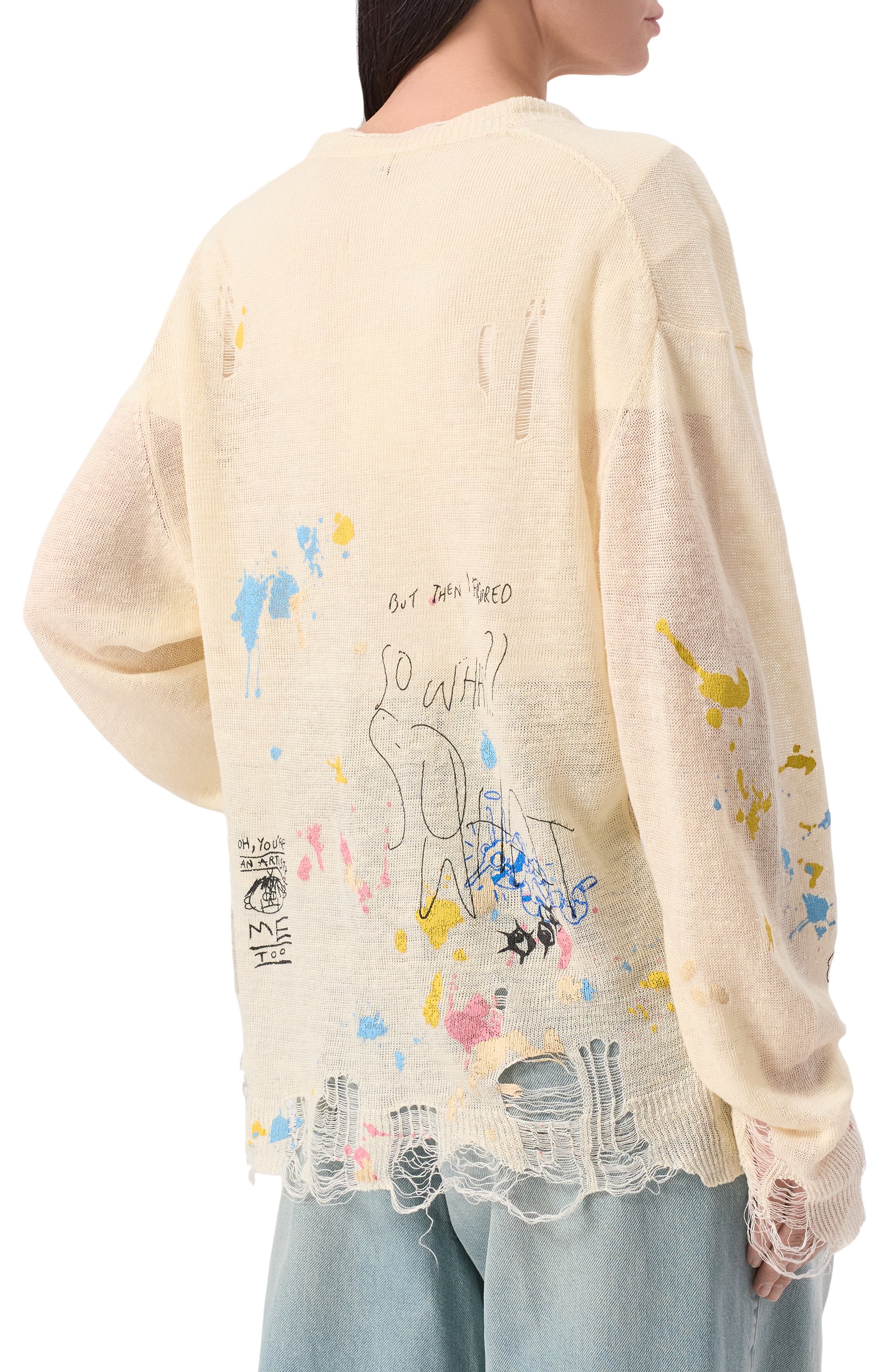 Льняной кардиган R13, арт. R13WY200-Y204B, фото 4