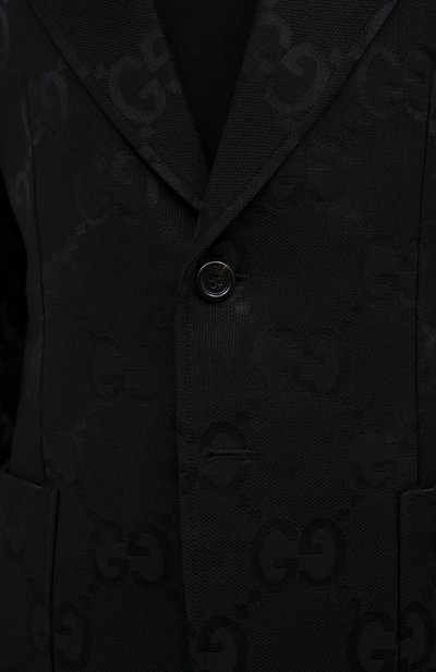Хлопковый пиджак GUCCI, арт. 680759/ZAHT6, фото 5