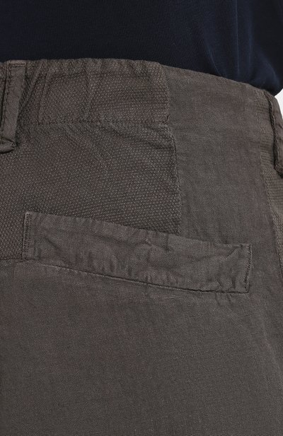 Шорты из смеси льна и хлопка TRANSIT коричневого цвета по цене 38450 руб., арт. CFUTRKD133, фото 5 Шорты из смеси льна и хлопка TRANSIT, арт. CFUTRKD133, фото 5