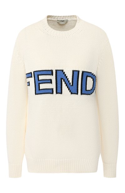 Женский хлопковый пуловер FENDI, арт. FAE137 A6JF