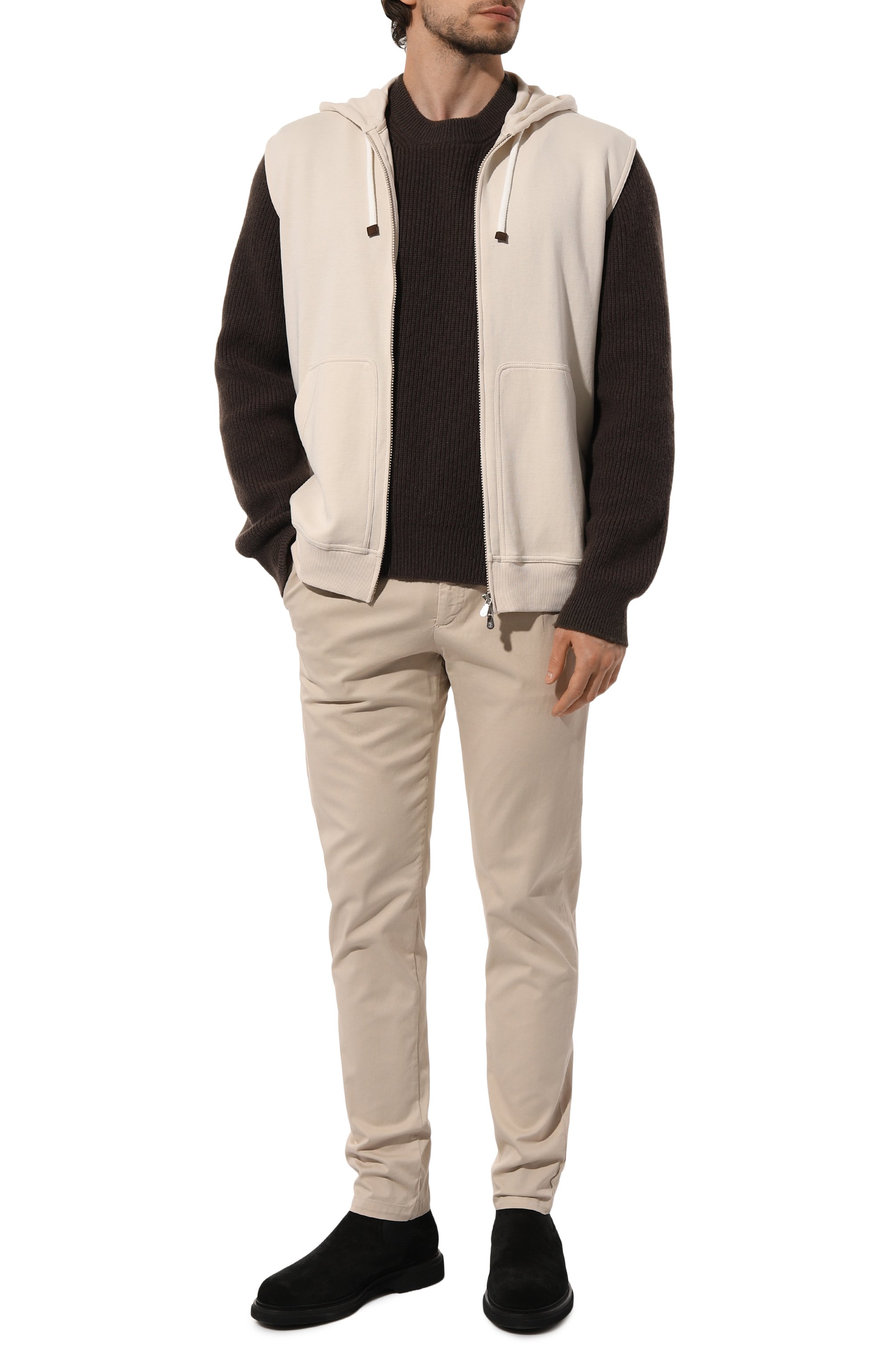 Хлопковый жилет BRUNELLO CUCINELLI, арт. M0T35B2281, фото 2