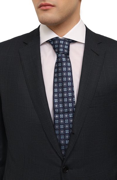 Шелковый галстук CANALI, арт. 18/HJ03966, фото 2