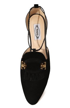 Замшевые балетки TOD’S, арт. XXW19B0BJ70HR0B999, фото 1