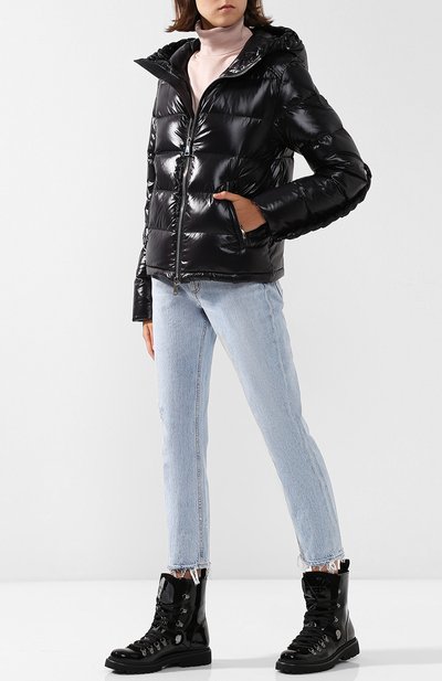 Высокие ботинки из лаковой кожи на шнуровке MONCLER, арт. D2-09A-20480-00-019XC, фото 2