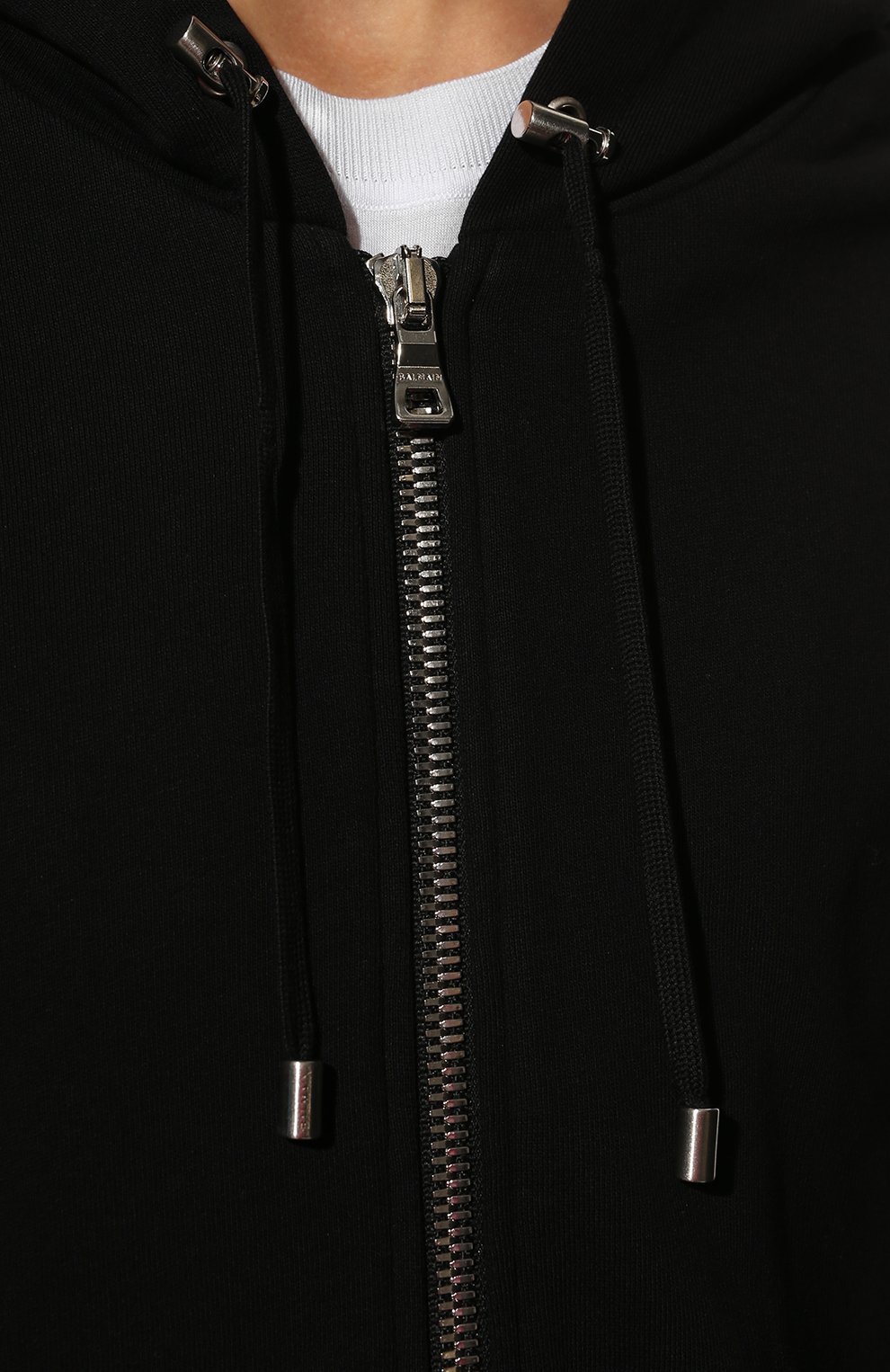 Хлопковая толстовка BALMAIN, арт. VH1JR010/B025, фото 5