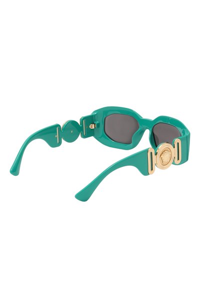 Солнцезащитные очки VERSACE бирюзового цвета по цене 43950 руб., арт. 4425U-536487, фото 4 Солнцезащитные очки VERSACE, арт. 4425U-536487, фото 4