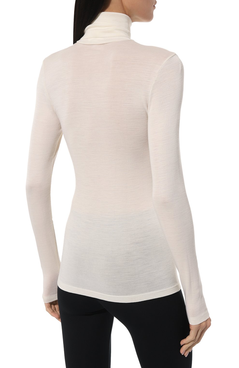 Водолазка из шерсти и шелка HANRO, арт. 071423., фото 4