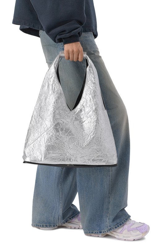 Сумка Japanese Zip Around MM6 SA5VL0019/P8875 Серебряный  SA5VL0019/P8875 Фото 2