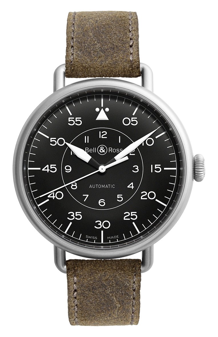 Мужские часы military BELL & ROSS бесцветного цвета, арт. BRWW192-MIL/SCA | Фото 1 (Механизм: Автомат; Материал корпуса: Сталь; Региональные ограничения белый список (Axapta Mercury): Не проставлено; Цвет циферблата: Чёрный; Нос: Не проставлено; Ограничения доставки: m-style)