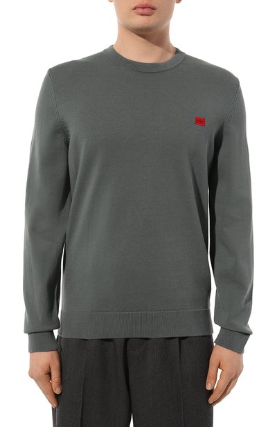 Хлопковый джемпер HUGO, арт. 50475083, фото 3