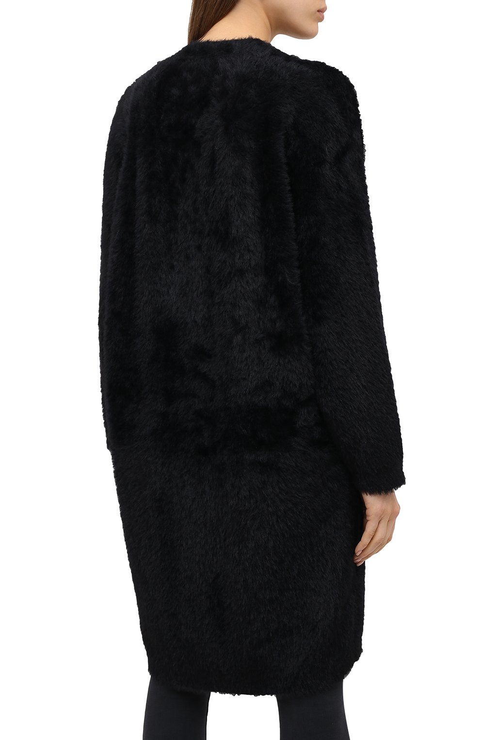 Кардиган EMPORIO ARMANI черного цвета по цене 59350 руб., арт. 6H2MTP/2M42Z, фото 4 Кардиган EMPORIO ARMANI, арт. 6H2MTP/2M42Z, фото 4