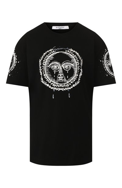 Женская хлопковая футболка GIVENCHY, арт. BW70603Z2A