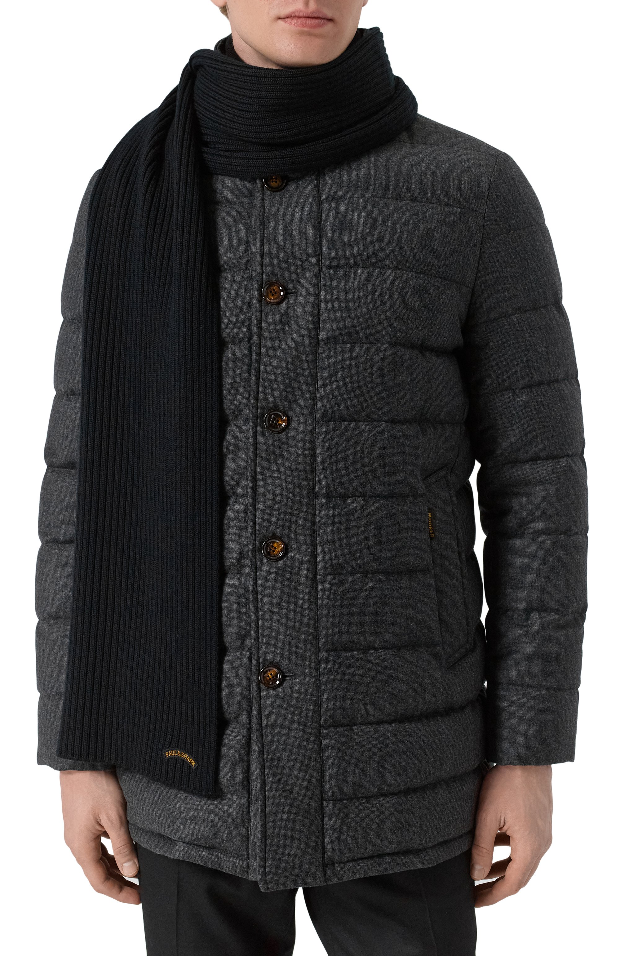 Шерстяной шарф PAUL&SHARK, арт. 14317050, фото 2