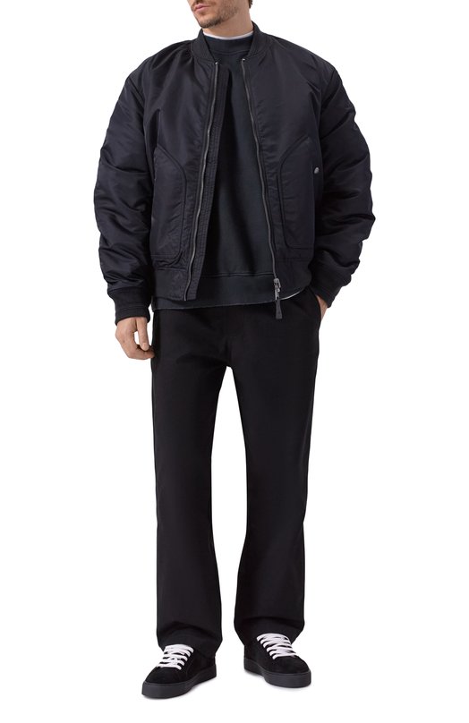 Замшевые кеды Oil Hide and Jack E0ILLMBLKBLK-MTB Чёрный  E0ILLMBLKBLK-MTB Фото 2