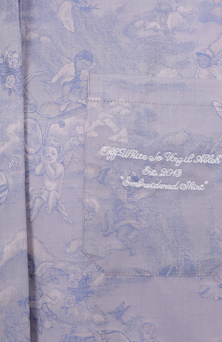 Хлопковая рубашка OFF-WHITE, арт. 0WGG006S25FAB0014201, фото 1
