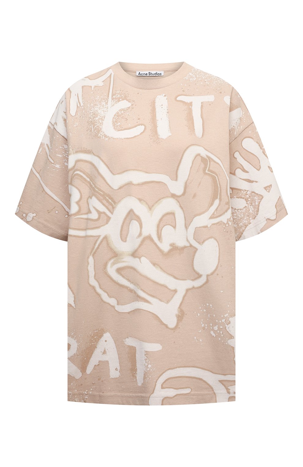 Хло пковая футболка ACNE STUDIOS, арт. AL0207, фото 1