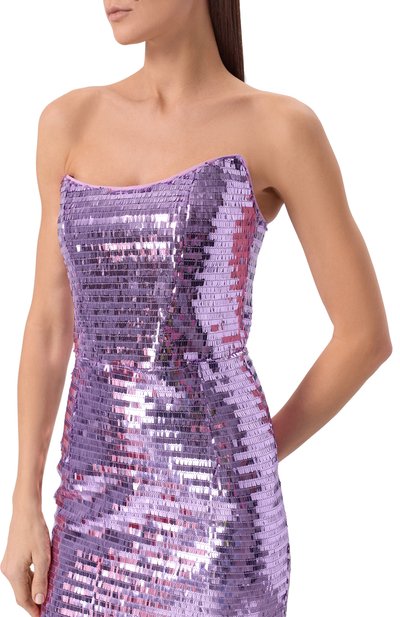 Платье с отделкой пайетками SASHA KIM, арт. SK-00001854, фото 4