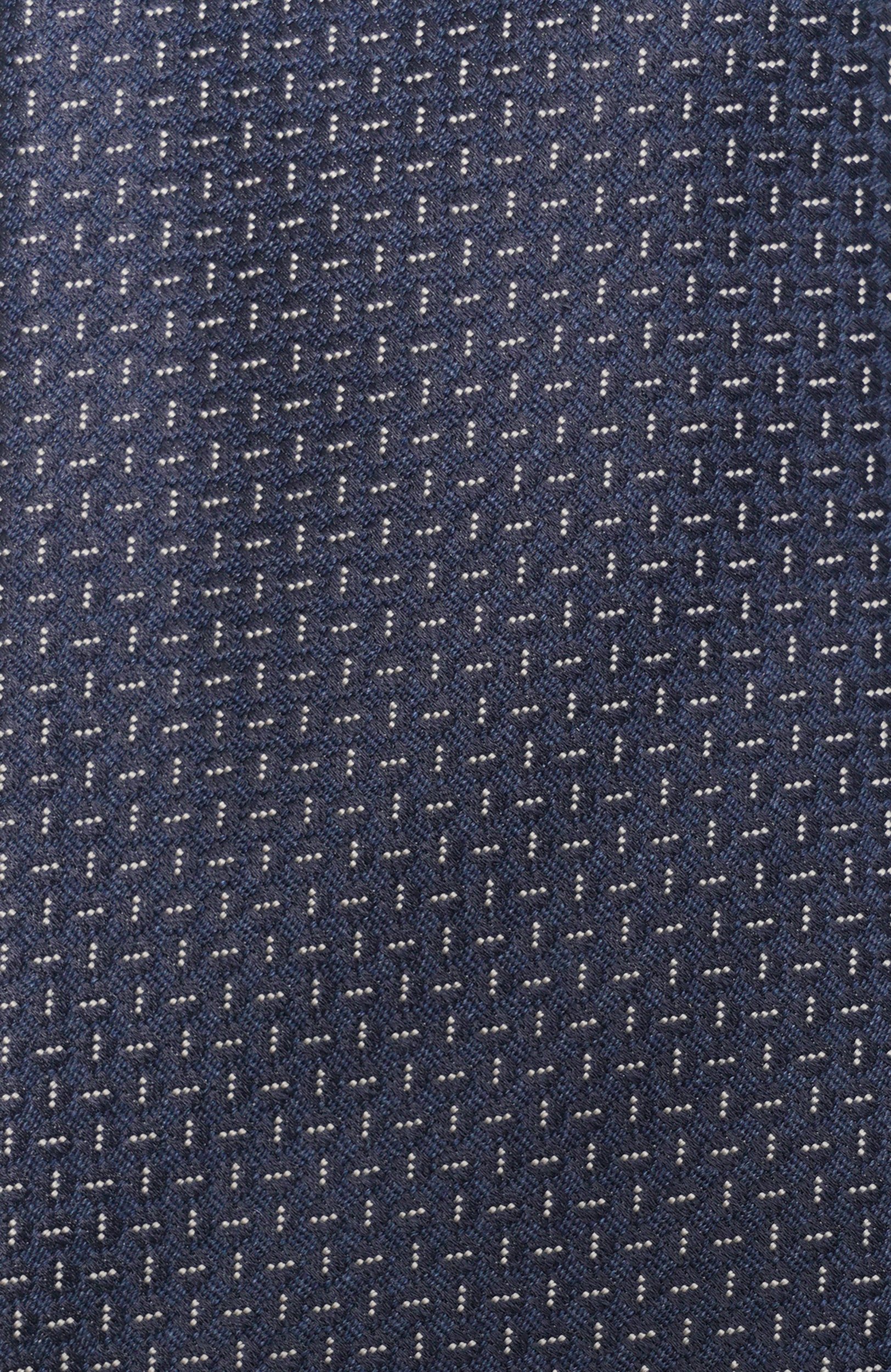 Галстук из шелка и шерсти CANALI, арт. 18/HJ04637, фото 4