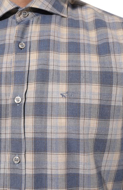 Хлопковая рубашка PAUL&SHARK, арт. 13313037J, фото 5