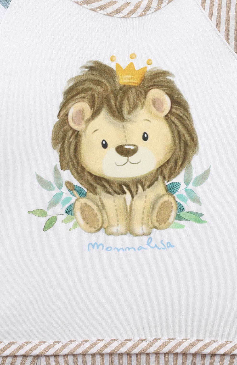 Хлопковый комбинезон MONNALISA, арт. 22C203, фото 3