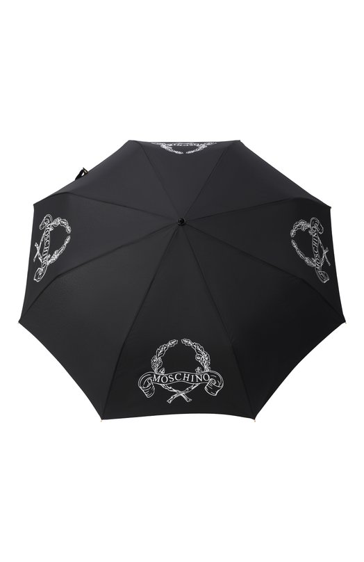 Складной зонт Moschino 8981-0PENCL0SE Чёрный 8981-0PENCL0SE