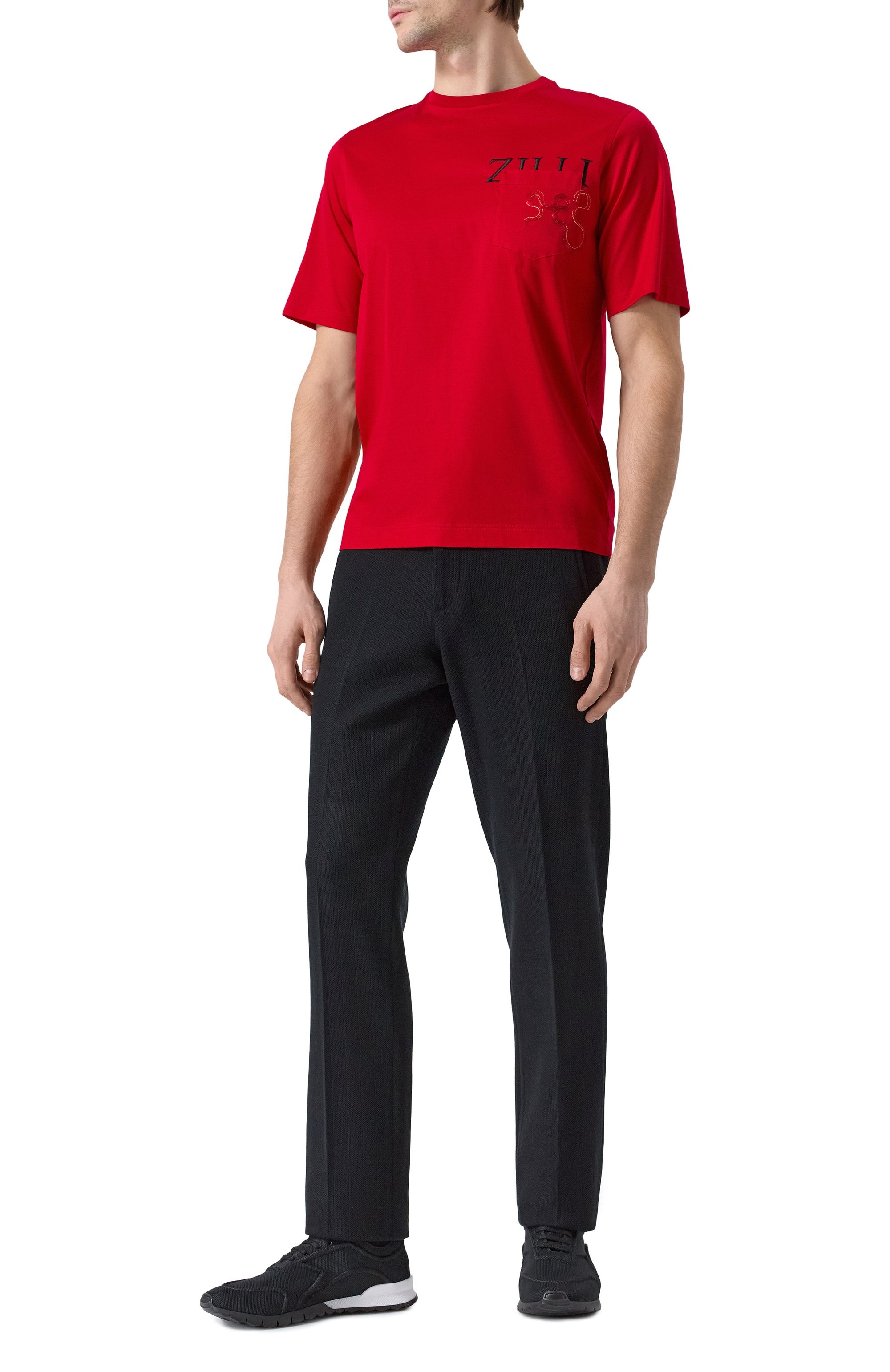 Брюки из шерсти и хлопка STEFANO RICCI, арт. M1T5100261/WCT01S, фото 2