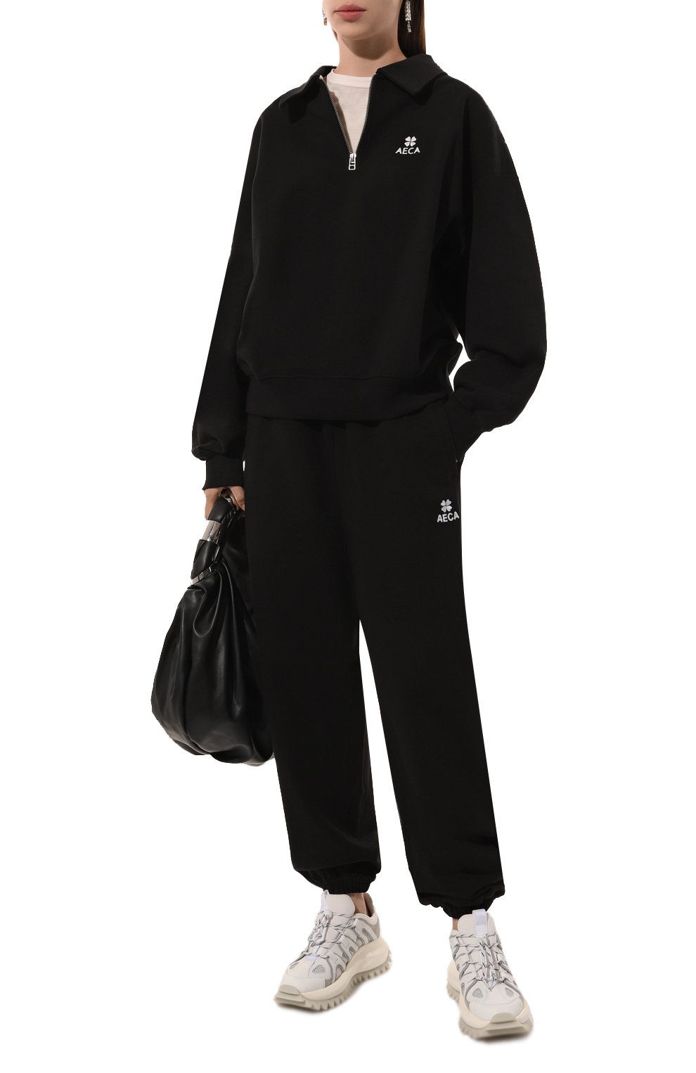 Хлопковый свитшот AECA WHITE, арт. AWCMSSBDTSSOV001A5, фото 2