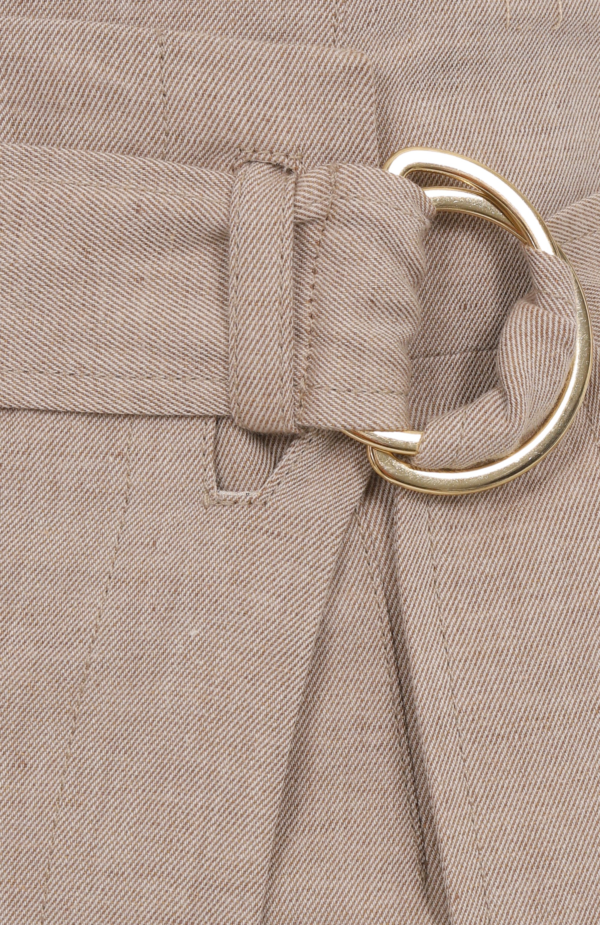 Юбка из хлопка и льна LORENA ANTONIAZZI, арт. E2536G023A/9715, фото 6