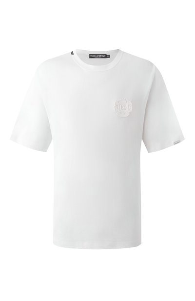 Мужская хлопковая футболка DOLCE & GABBANA, арт. G8PN9Z/G7NYJ