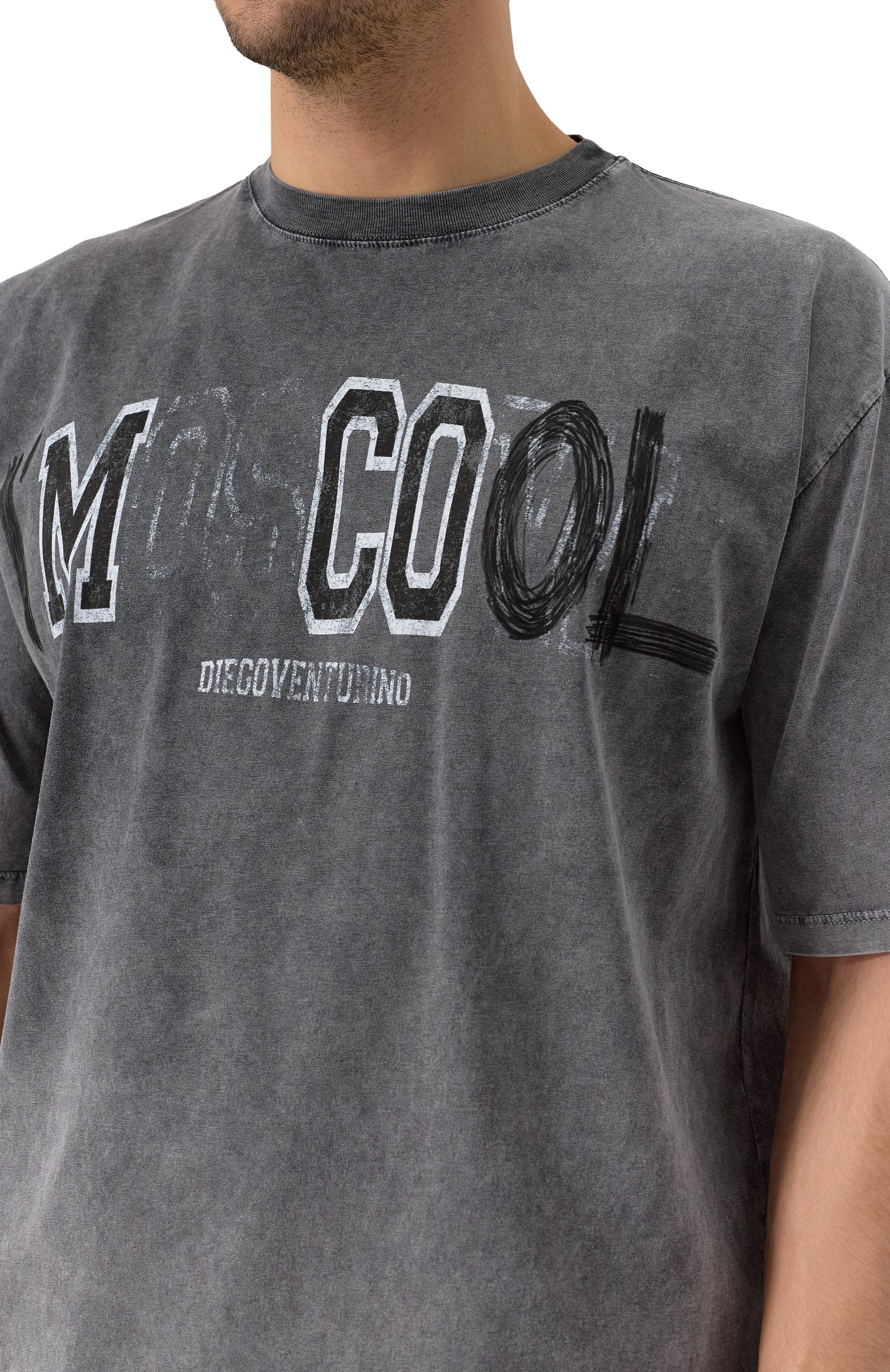 Хлопковая футболка DIEGO VENTURINO, арт. DVTS0C00L, фото 5