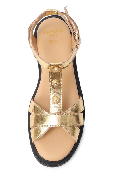 Кожаные сандалии BALMAIN, арт. BY0A66, фото 4