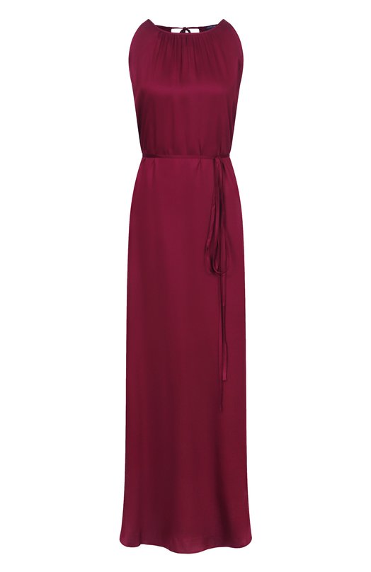 Атласное платье Pietro Brunelli AG2416/VIG001 Бордовый AG2416/VIG001