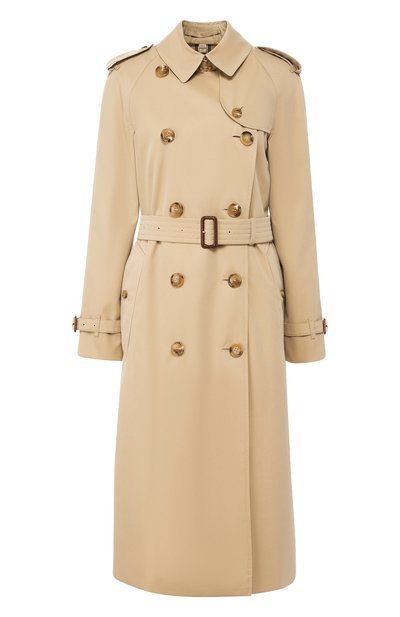 Женский хлопковый тренч waterloo BURBERRY, арт. 8019525