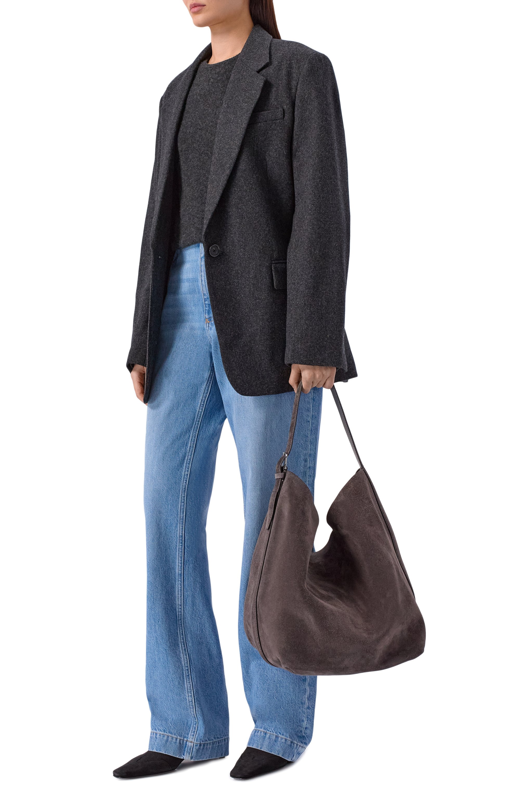 Сумка-тоут belted TOTEME, арт. 234-WLGBG038-LE0004, фото 7