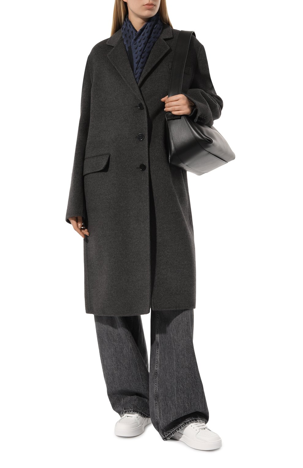 Шаль из вискозы и шерсти EMPORIO ARMANI, арт. 635300/CC102, фото 2