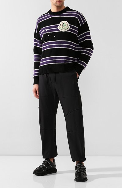 Свитер из смеси шерсти и кашемира 8 moncler palm angels MONCLER GENIUS, арт. E2-09L-90011-00-A9129, фото 2