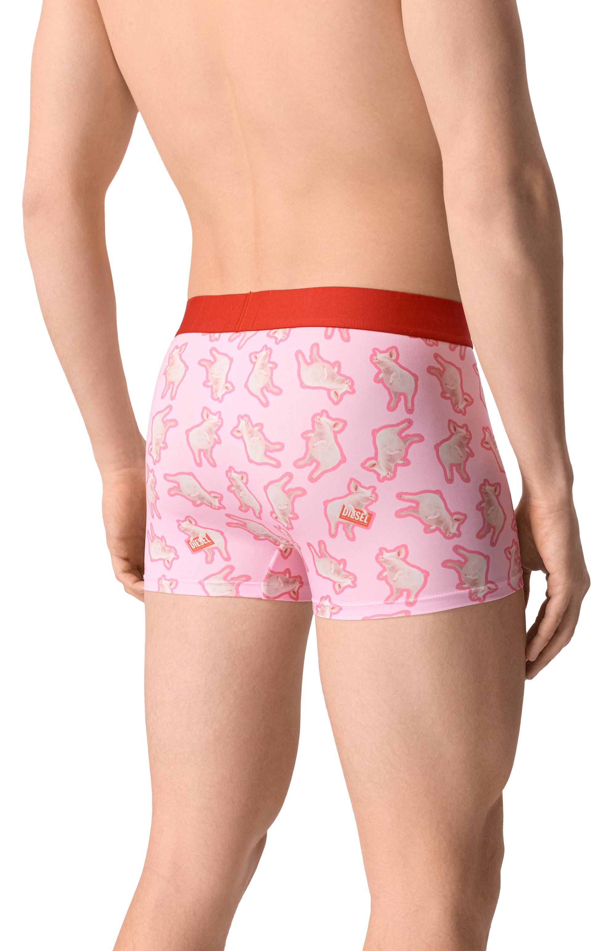 Боксеры DIESEL розового цвета по цене 4375 руб., арт. A17744/0NSEQ, фото 3 Боксеры DIESEL, арт. A17744/0NSEQ, фото 3