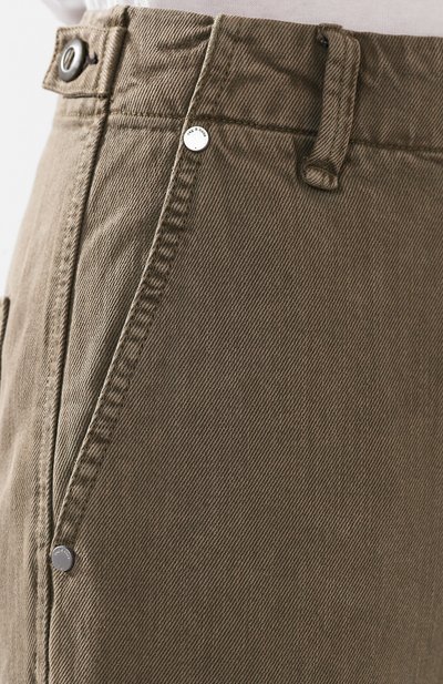 Джинсы RAG AND BONE хаки цвета по цене 24550 руб., арт. WAW19F7044TH44, фото 5 Джинсы RAG AND BONE, арт. WAW19F7044TH44, фото 5