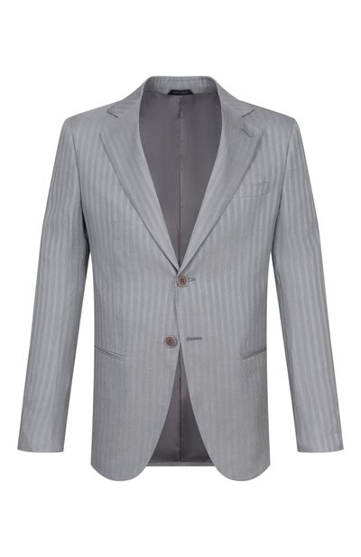 Мужской пиджак из вискозы и льна GIORGIO ARMANI, арт. GM000317/TE14464