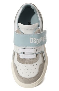 Кожаные кеды DSQUARED2, арт. 77682/VAR03/18-27, фото 4