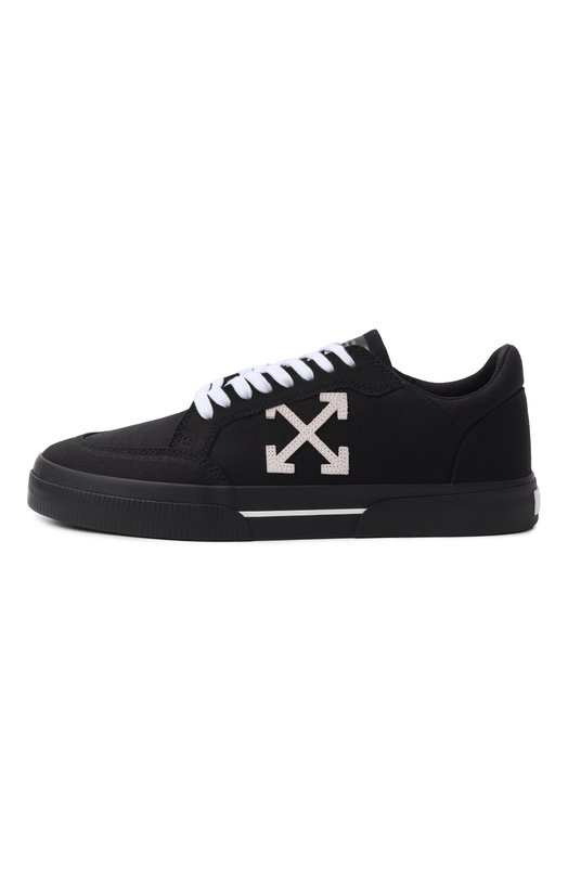 Текстильные кеды Vulc Off-White 0MIA293C99FAB003 Чёрный  0MIA293C99FAB003 Фото 3