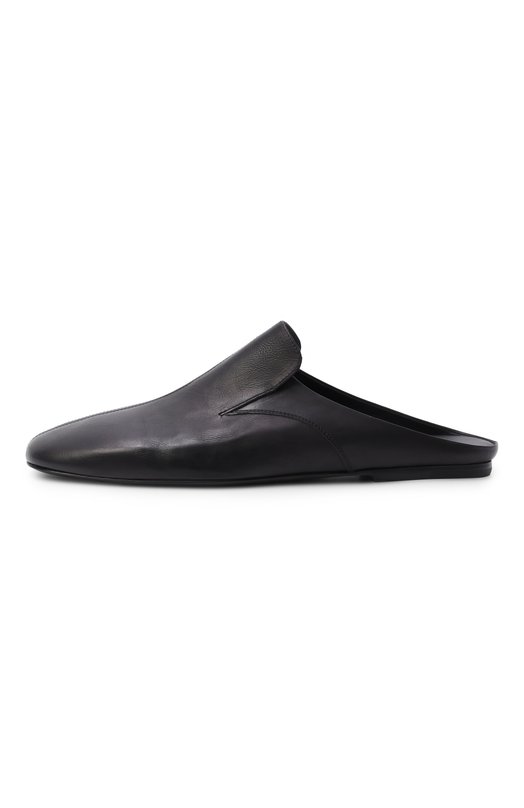 Кожаные сабо Dries Van Noten 021734/0108 Чёрный  021734/0108 Фото 4
